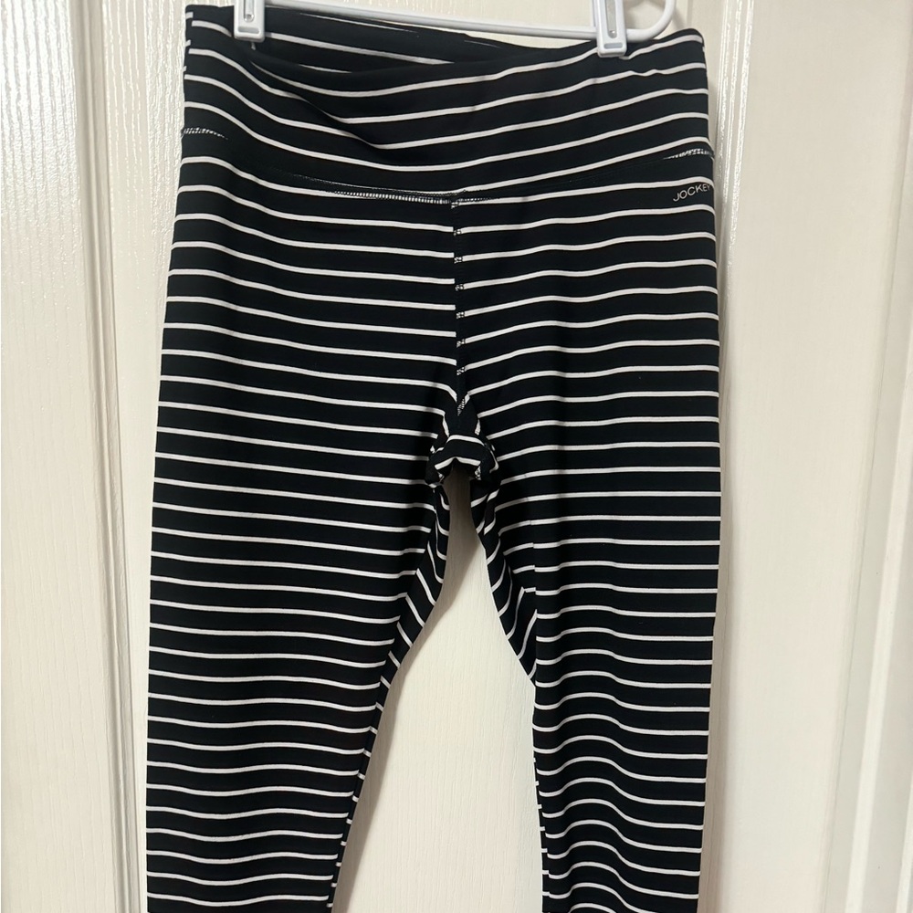 Striped leggings